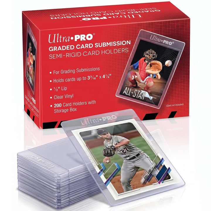 Ultra Pro UP - Semi Rigid 1/2" Lip Tall Sleeves (200)