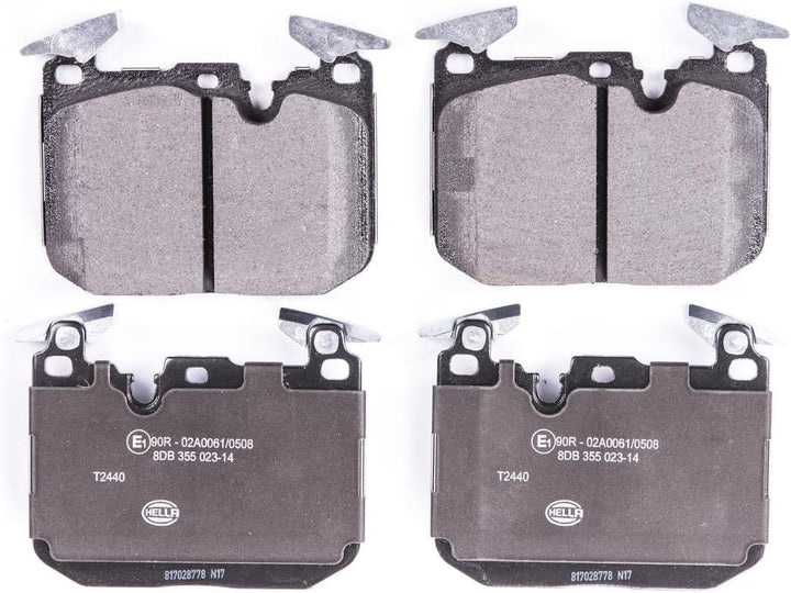 HELLA PAGID 8DB 355 023-141 Bremsbelagsatz - T2440 - Dicke/Stärke: 17.9mm - Bremssystem: Brembo - fü