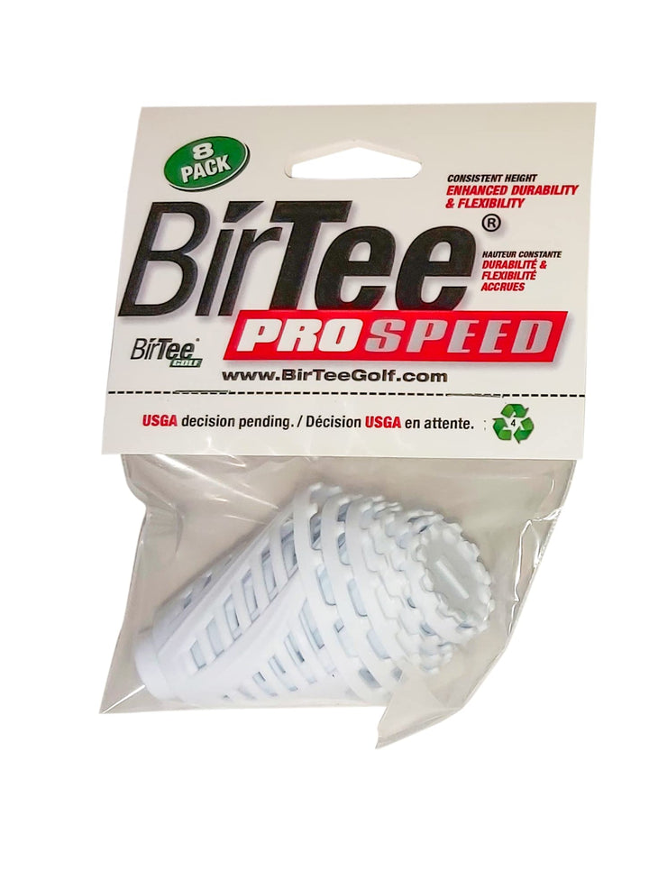 BirTee Golf Tees – PRO Speed Version mit verbesserter Haltbarkeit – 8er Pack. Indoor-Golf-Tees/Golf-