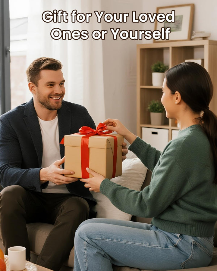 Uten Uhrenbox, 6 Fächern und 1 Schublade mit Schlüsselschloss, Glasdeckel, Schwarzes PU, Graues Samt