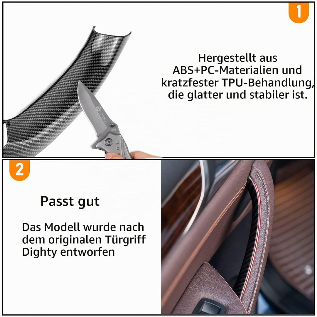 TTCR-II 3PCS Türgriff Innen Kompatibel Mit Türgriffe BMW X3 F25 2010-2016,X4 F26 2014-2017,Türgriffa