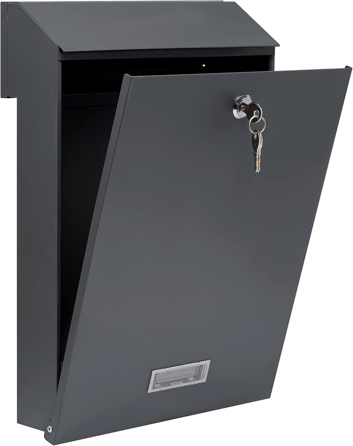 Zaunbriefkasten Torbriefkasten Durchwurf Mauerdurchwurf Briefkasten C4 Entnahme Hinten Doppelstabmat