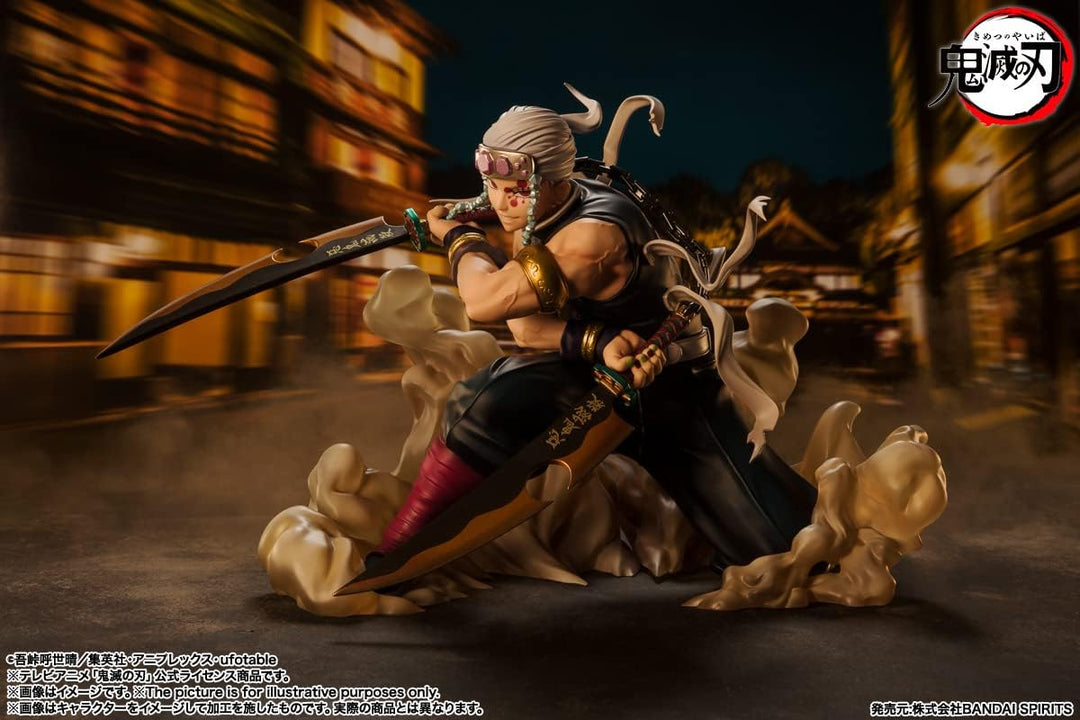 BANDAI TAMASHII Nations Dämonentöter – Tengen Uzui – Figur Figuarts Zero 15 cm