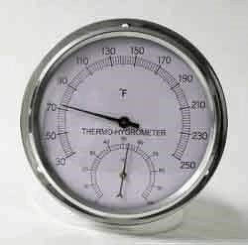 General Tools A600FC A600F Thermo-Hygrometer, 30/250F 0/100% RH