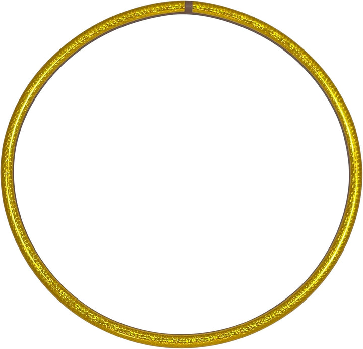 Zirkus Hula Hoop, Hologramm Farben, Ø70/75/80/85/90cm Gelb Ø80cm, Gelb Ø80cm