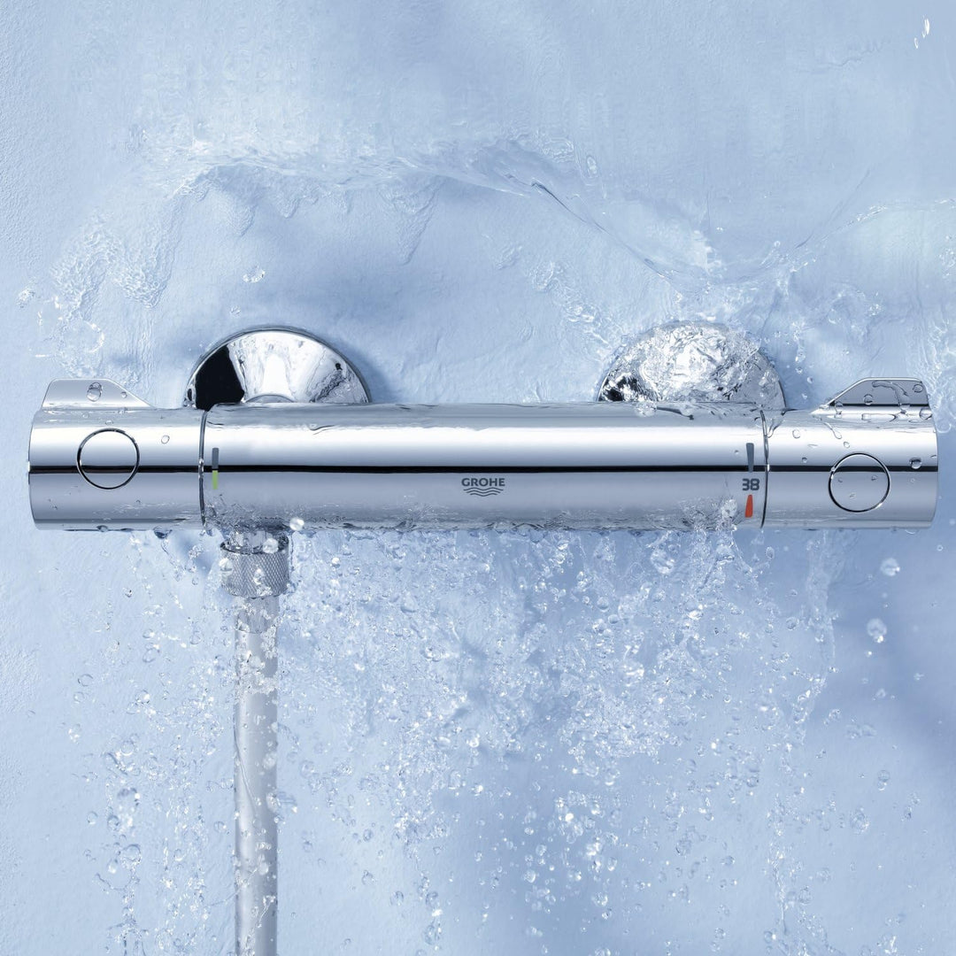 GROHE Grohtherm 800 | Brause- und Duschsysteme - BRAUSETHERMOSTAT | mit Tempesta Brausegarnitur, 600
