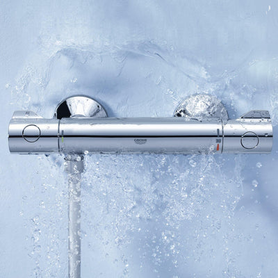 GROHE Grohtherm 800 | Brause- und Duschsysteme - BRAUSETHERMOSTAT | mit Tempesta Brausegarnitur, 600