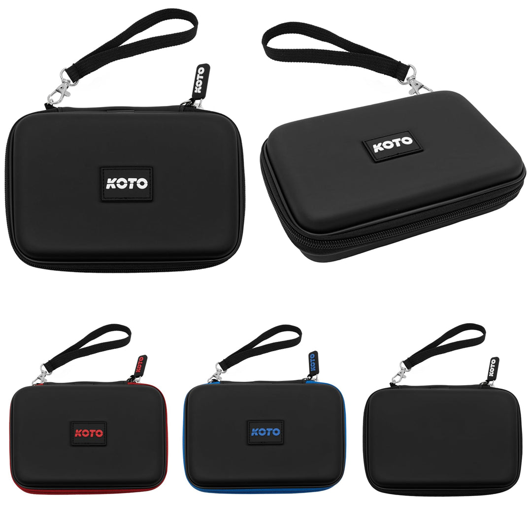KOTO - Dartwallet Eva Medium Plain, Darttasche mit Reissverschluss, Dart Hülle, Dartkoffer, Darts Bo