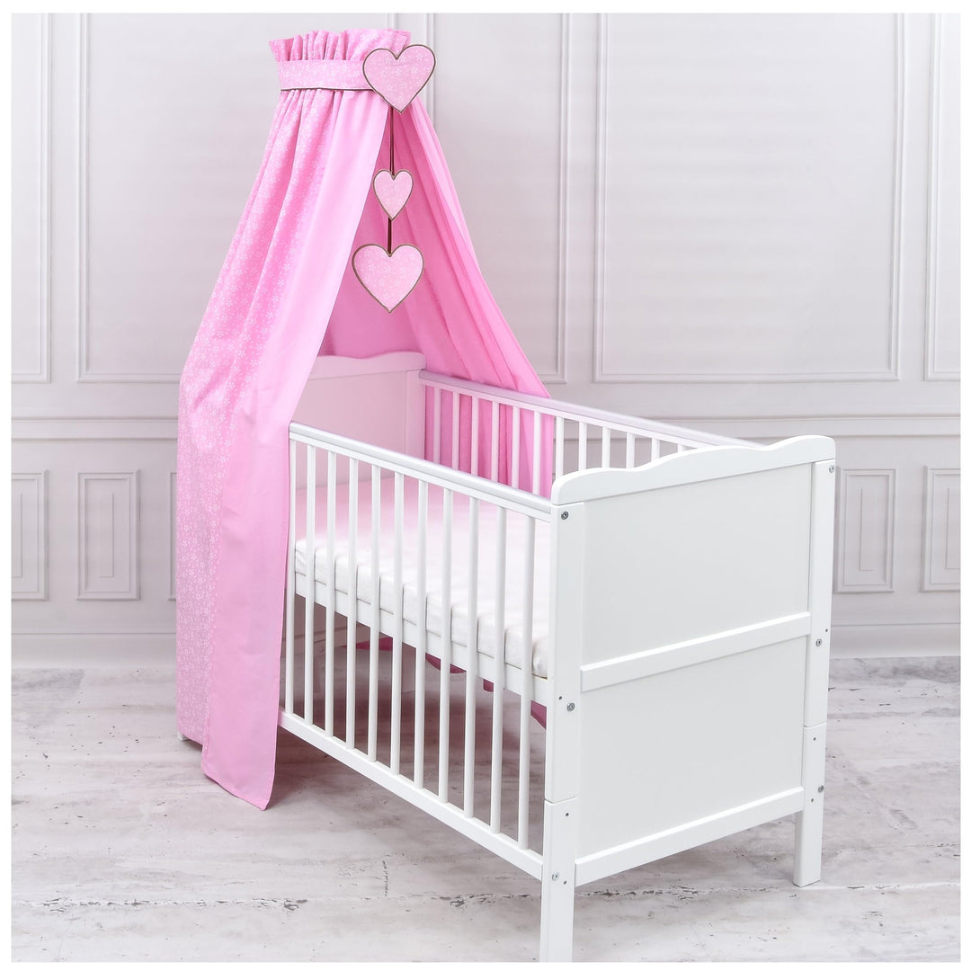 Generisch Baby Delux Babybett Himmel Betthimmel Baumwolle Baldachin für Babybett Kinderbett Wiege St