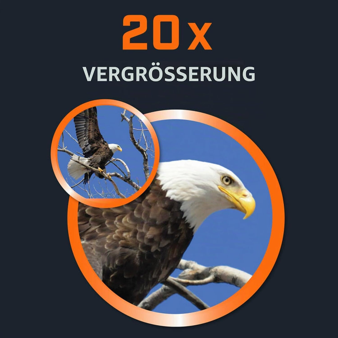 Bushnell - Powerview 2 - Fernglas - 20x50 - Porro - Aluminium Metallgehäuse - Mehrschichtvergütung -