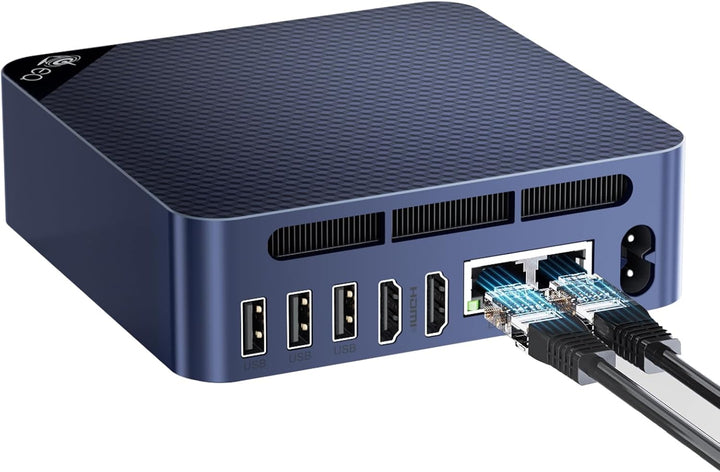 Beelink EQ12 Mini PC, Intel 12th Processor N100 (4C/4T, bis zu 3.4Ghz), 16G DDR5 500G M.2 SSD Mini C