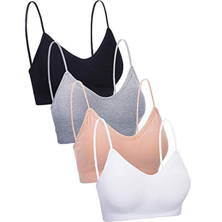 Blulu Damen Nahtlose Sans Coutures Nahtloser S-M Schwarz, Weiss, Grau, Hautfarbe, S-M Schwarz, Weiss