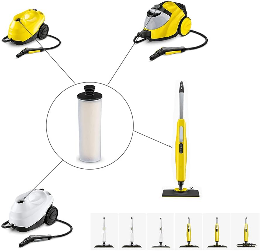 Dampfreiniger, Wasserreiniger, Entkalkungskartusche für sauberes Wasser, Entkalkungsfilter, Premium
