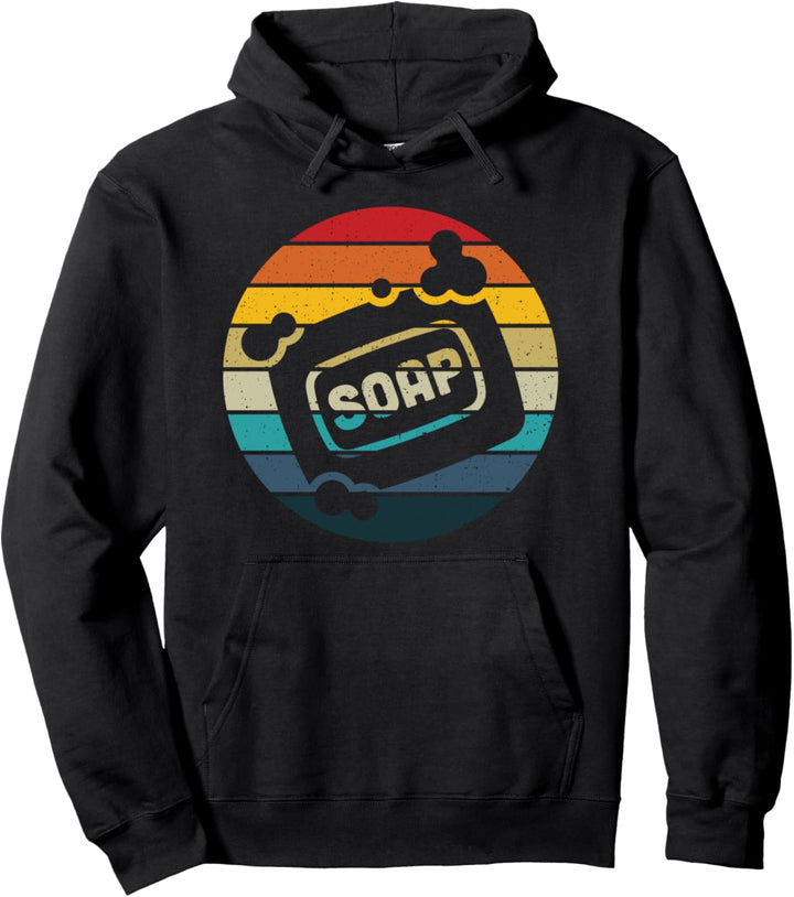 Retro sunset soap - saponification soap maker gift Pullover Hoodie