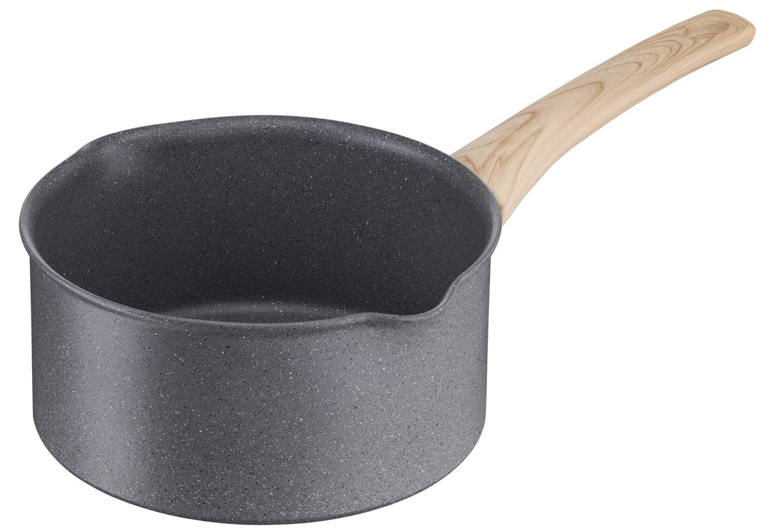 Tefal Natural Force Stielkasserolle, 20 cm, 3 l, Grau 20 cm Kochtopf, 20 cm Kochtopf