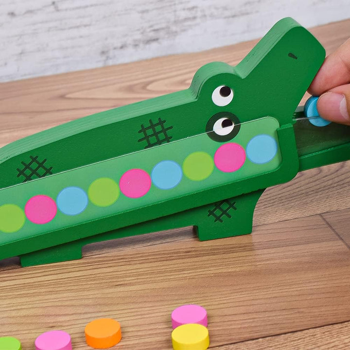 DJECO - Lernspiele Crococroc Geschicklichkeit, Mehrfarbig (31629)