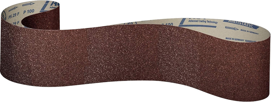Klingpsor 307802 - PS 29 F Schleifbänder mit Papierunterlage, antistatisch, 150x2250 - Korn 60 Korn