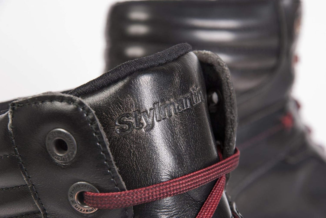 Stylmartin Iron Schuhe Unisex Turnschuh 42 EU Schwarz Nero Black, 42 EU Schwarz Nero Black