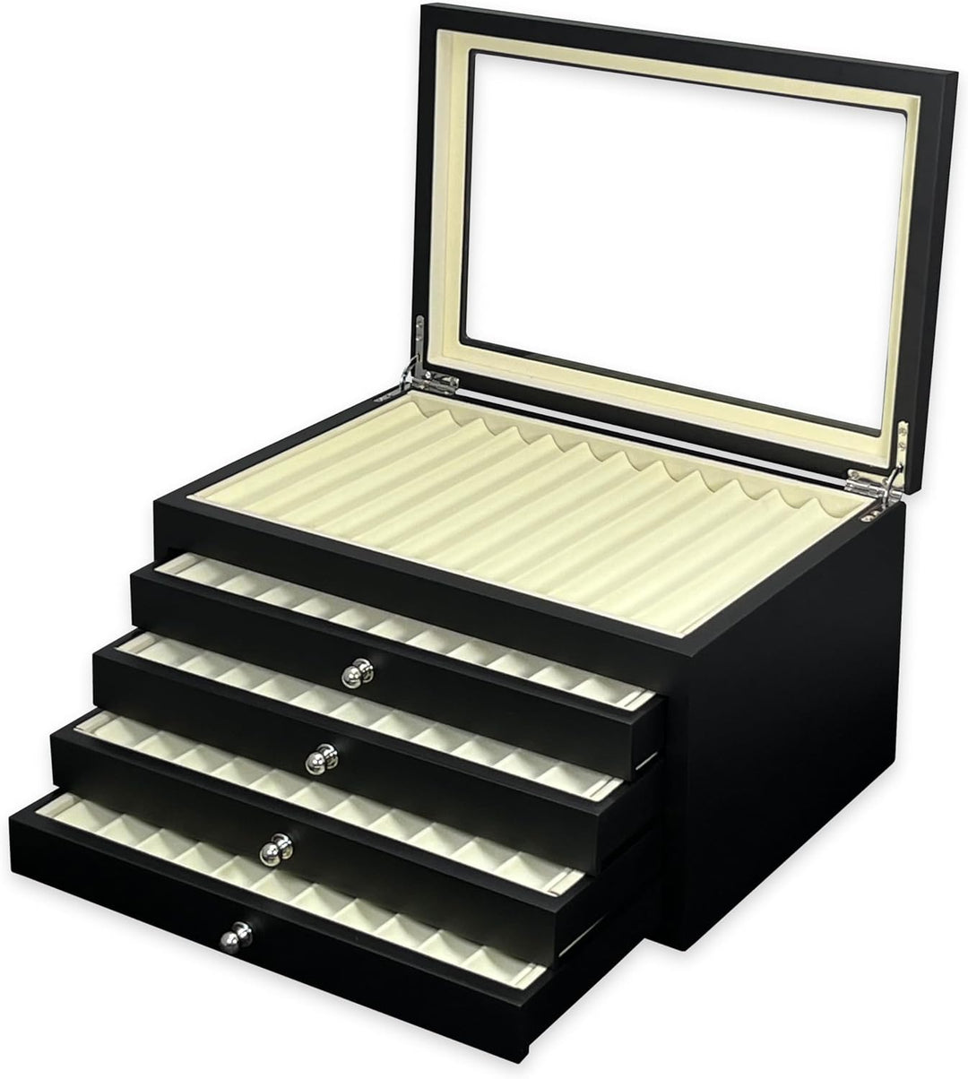 Füllfederhalter Vitrine für 56 schwarz