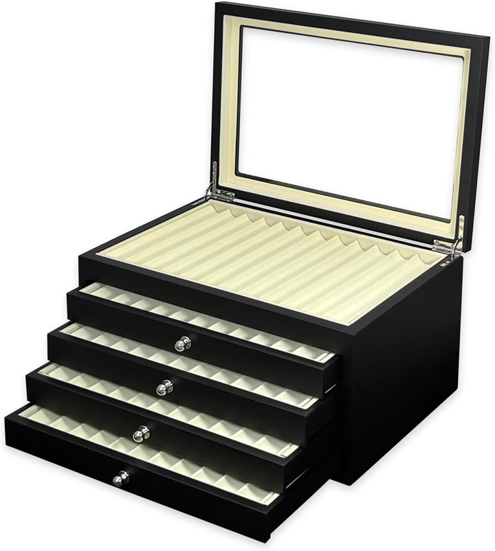 Füllfederhalter Vitrine für 56 schwarz