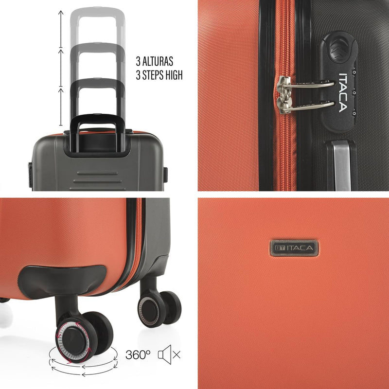 ITACA - Gepäck-Sets, Reisekoffer, Reisekoffer Set, Kofferset, Hartschalenkoffer, Trolley-Set, Luggag