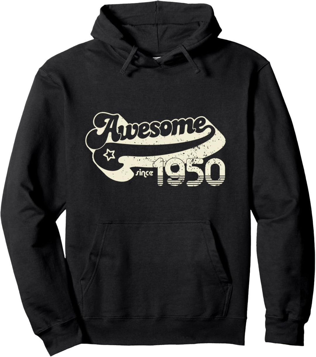 70. Geburtstag Geschenk Männer Frauen - Vintage 1950 Pullover Hoodie