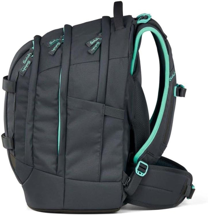 Satch Pack Pencil Slider Edition Schulrucksack Set 3tlg. inkl. Sporttasche (Mint Phantom), Mint Phan