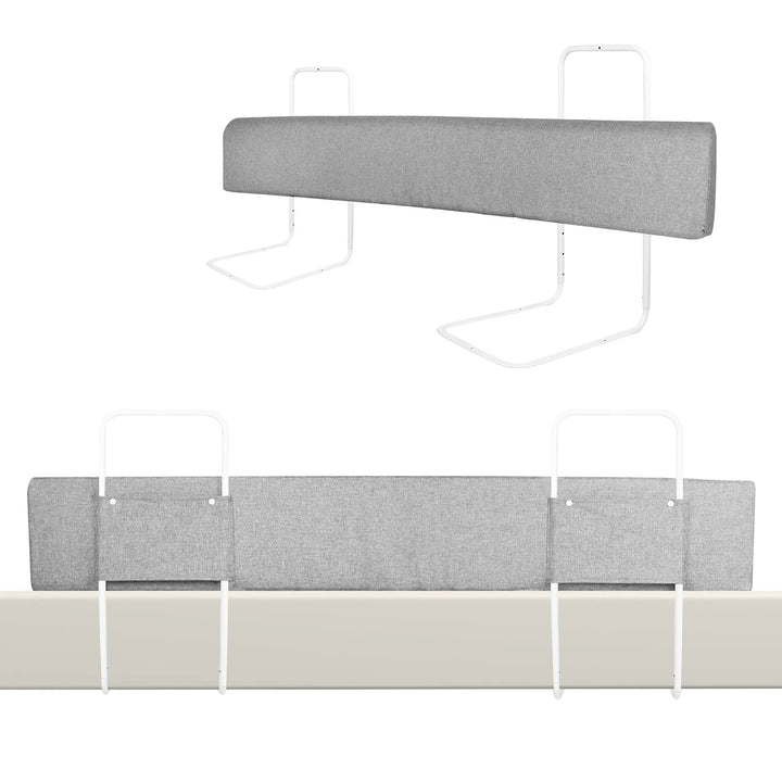 XMTECH Kinder Bettgitter Bettschutzgitter Bettumrandung Bettkantenschutz 40-60 cm Höhenverstellbar K
