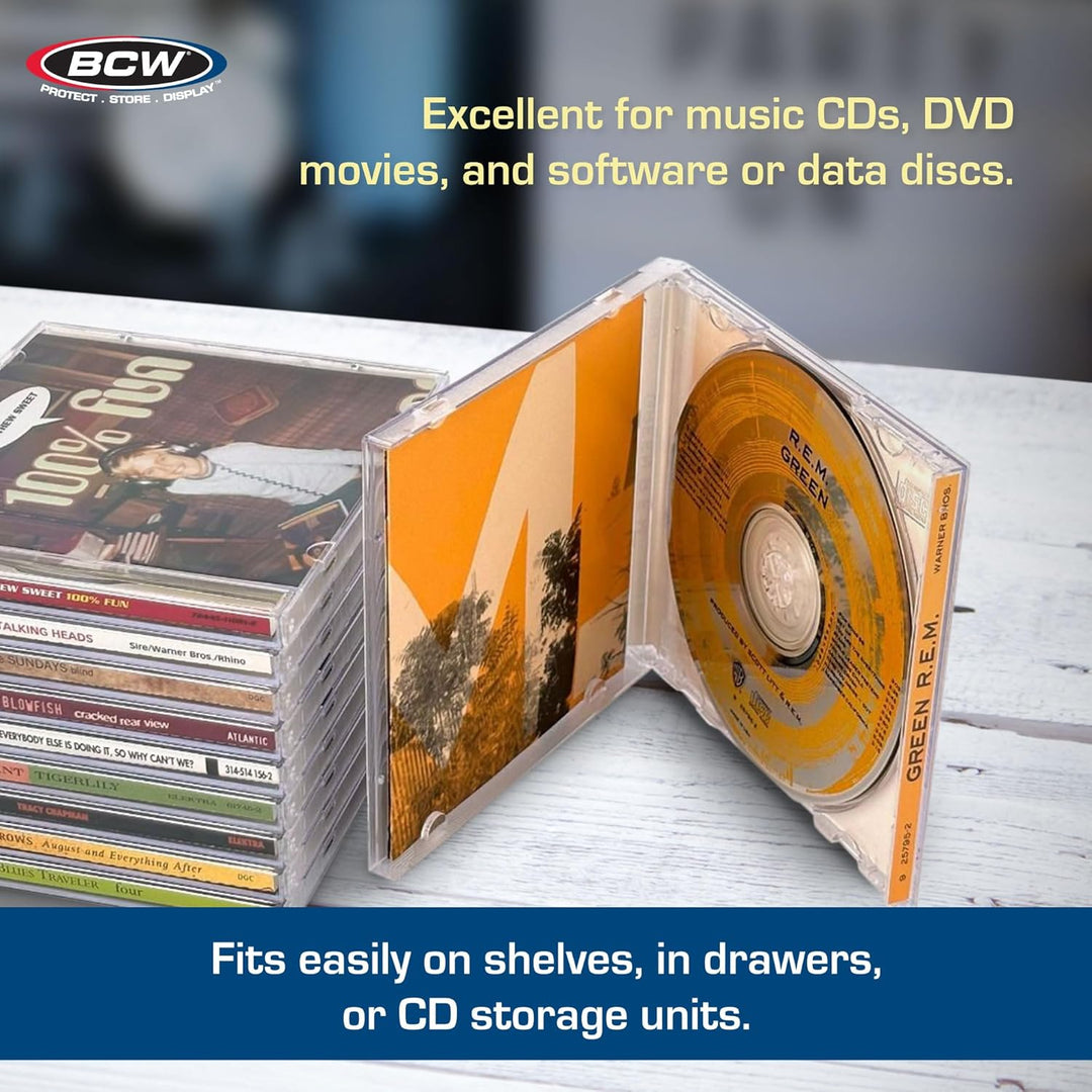 CD JEWEL CASES (10CT)