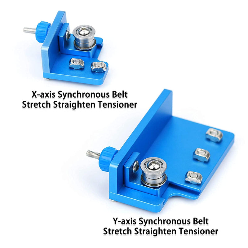 Upgrade Adjustable X Y axis synchronous Belt Stretch Straighten tensioner Kit v2 Version Compatible