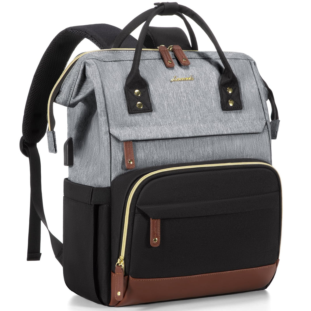 LOVEVOOK Rucksack Damen Laptop Rucksack mit Laptopfach 15.6 Zoll Schulrucksack Mädchen Teenager Schu