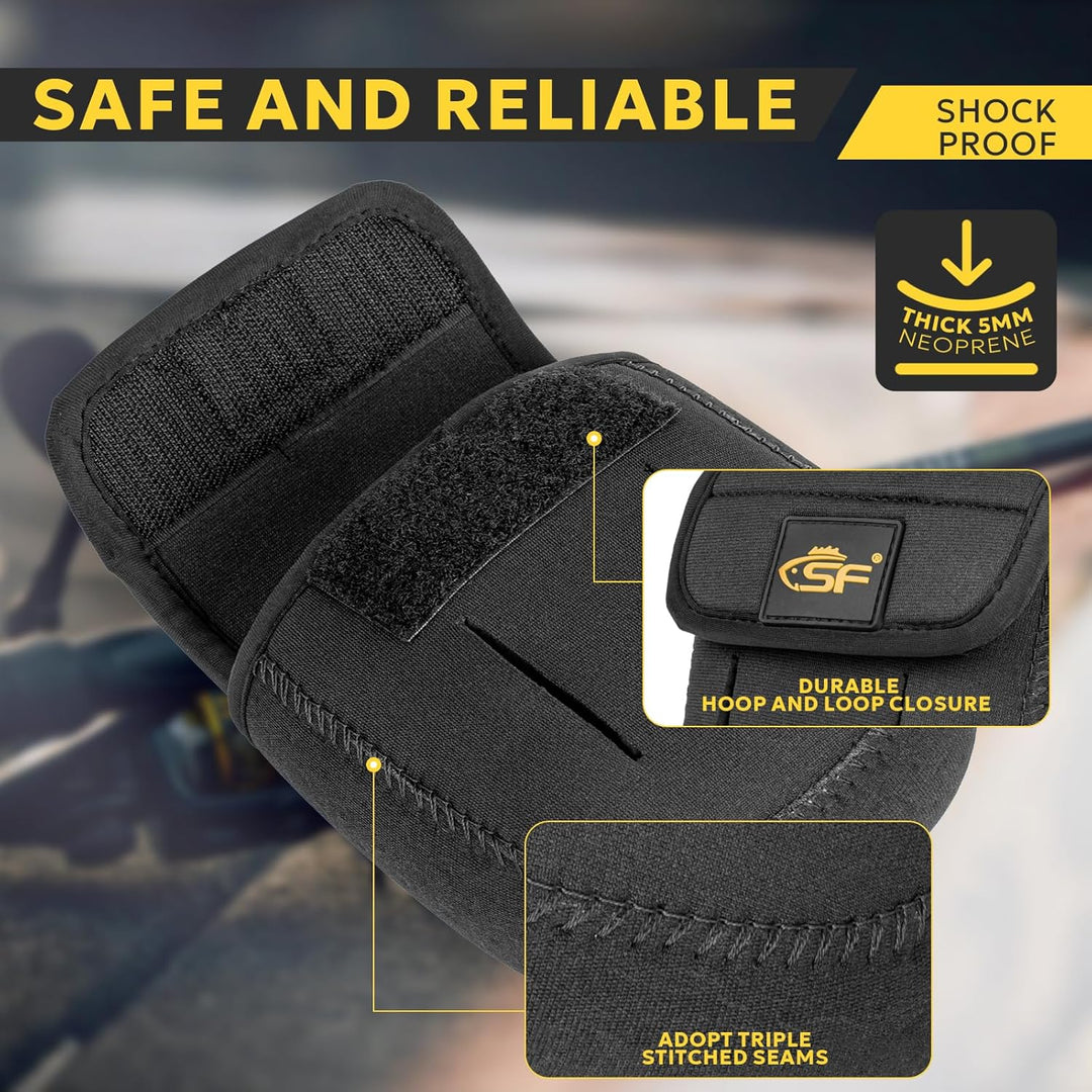 SF Schutzhülle für Spinnrollen, passend für Spinnrollen der Serie 200 bis 1000, XS, 3 Stück Spinning