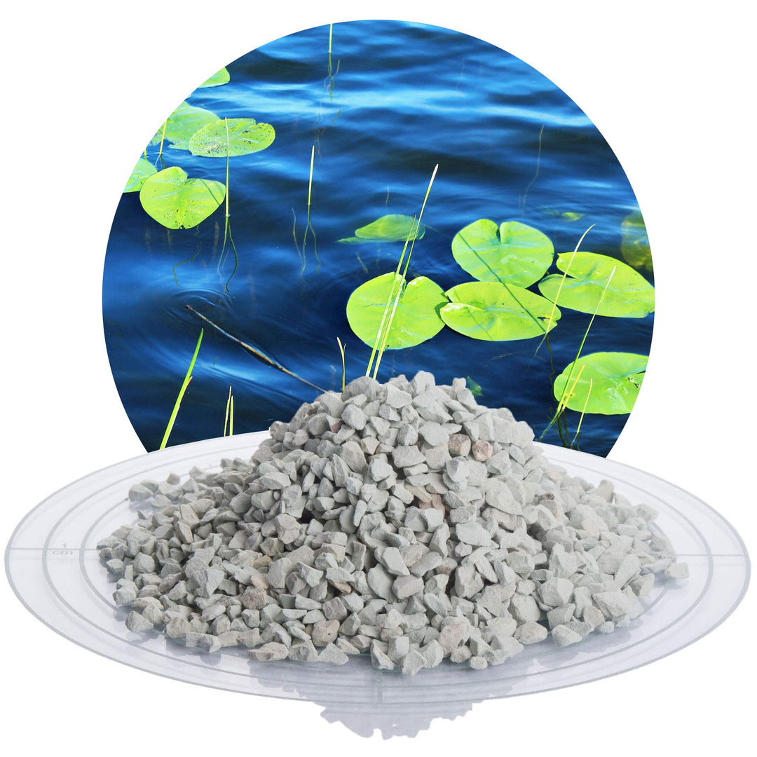 Schicker Mineral Zeolith-Aqua 25 kg, Wasseraufbereiter, Filtermedium für Gartenteich, Schwimmteich,