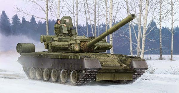 Trumpeter 005566-1/35 T80BV MBT Modellbausatz