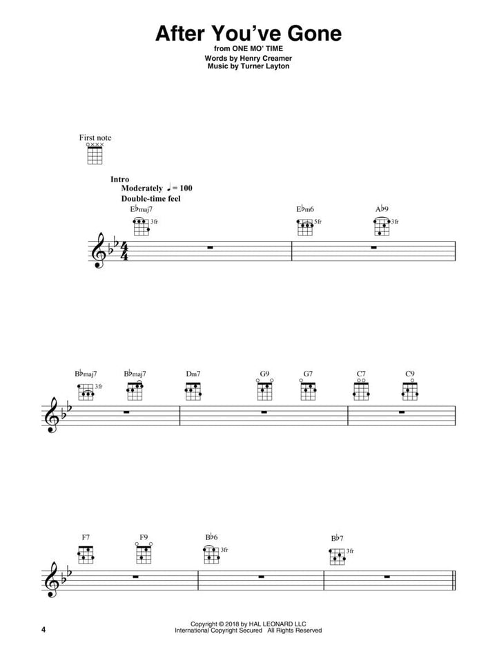 Jazz: Ukulele Play-Along Volume 38 [With Access Code] (Hal Leonard Ukulele Play-Along, Band 38): Aud