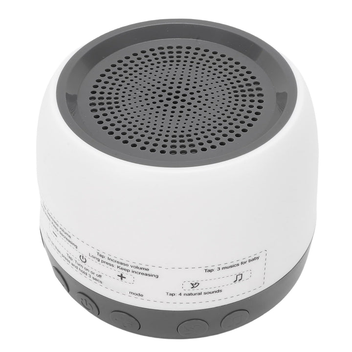 Zunate Sound Machine White Noise Machine mit 13 Beruhigenden Geräuschen für Babys, Kinder und Erwach