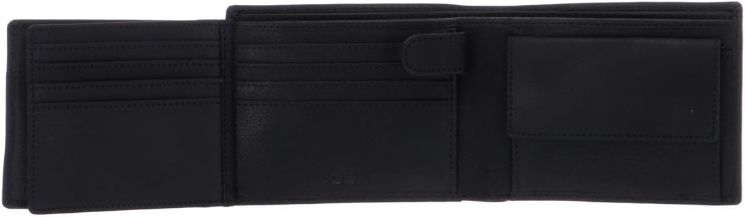 Jost Malmö Geldbörse 12 cm Schwarz, Schwarz