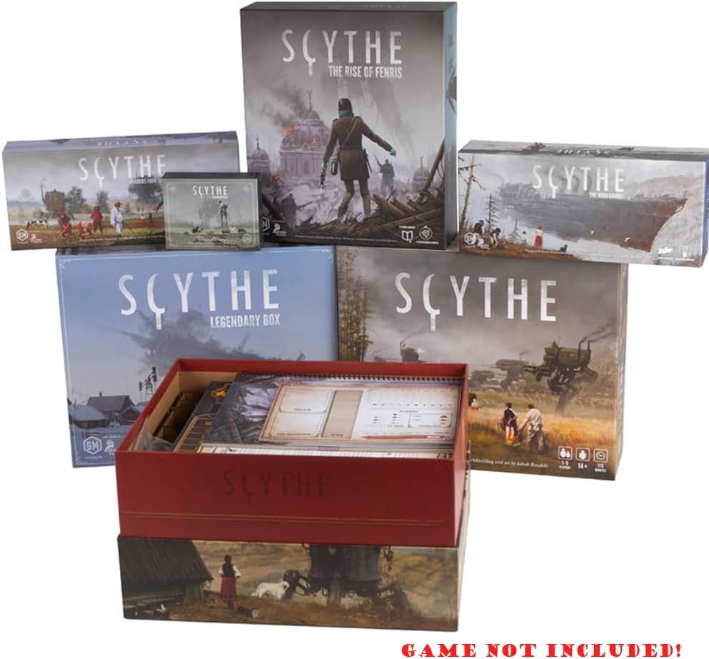 docsmagic.de Organizer Insert for Scythe Legendary Box - Einsatz, Scythe Legendary
