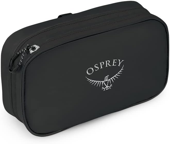 Osprey Europe Ultraleichter Organizer mit Reissverschluss Rucksack-Zubehör Schwarz, Schwarz