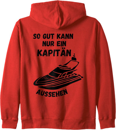 Kapitän Geschenke Bootsfahrer Boot Skipper Bootsbesitzer Kapuzenjacke