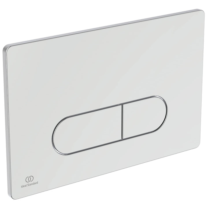 Ideal Standard R0116AA Oleas Betätigungsplatte Oleas P1 Pneumatic Toilet Flush Plate - Chrome Chrom,