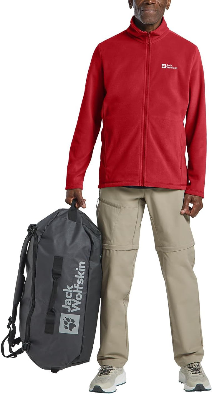 Jack Wolfskin Herren Taunus Fz M Fleece-Jacke, Adrenaline Red