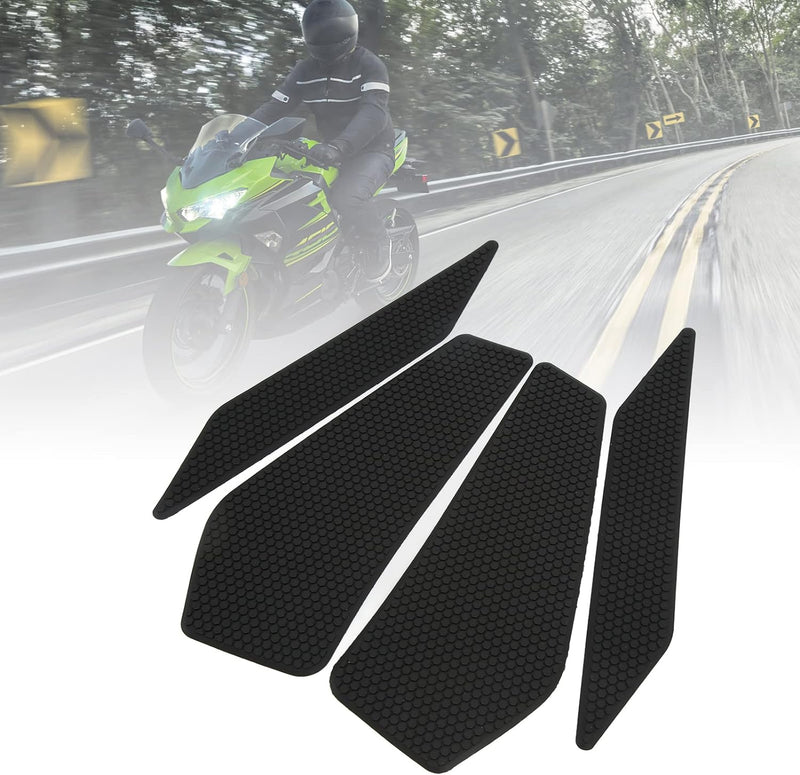 Leapiture Motorrad Gas Tank Traktion Pad Seitliche Kraftstoff-Kniegriffe Aufkleber Anti-Rutsch-Aufkl