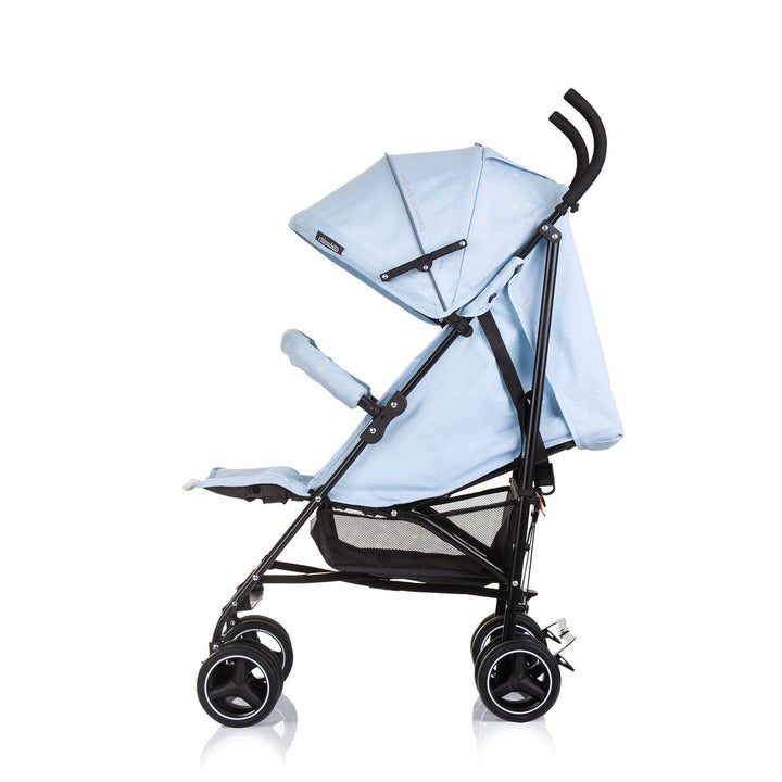Chipolino Kinderwagen Milano Buggy bis 22 kg, Rückenlehne verstellbar, faltbar blau, blau