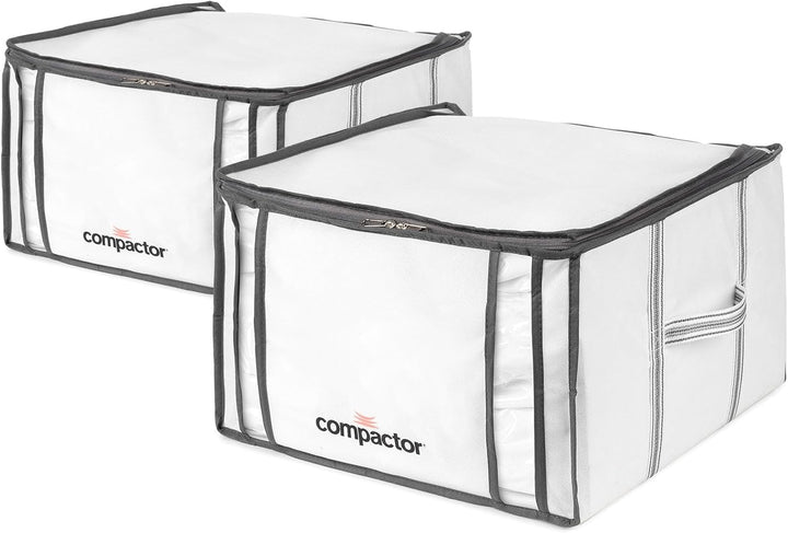 Compactor RAN8297 Set 2 x platzsparende halbstarre Vakuum-Aufbewahrungsbeutel, Grösse M, 125 l, Comp