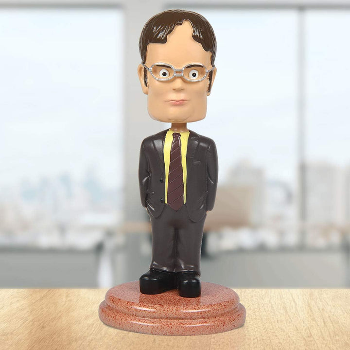 Cleaky Dwight Schrute Wackelkopf für Dunder Mifflin, The Office Merchandise, The Office Gifts for Of