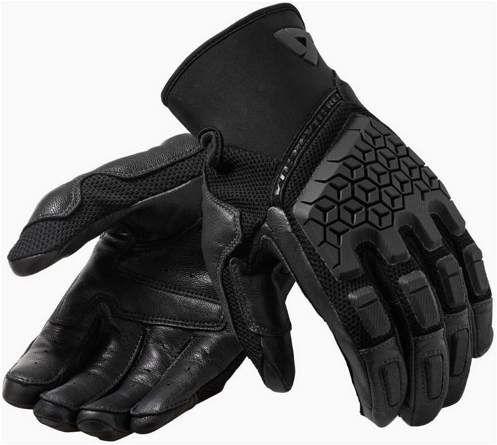 Revit Caliber Motorradhandschuhe (Black,4XL) 4XL Schwarz, 4XL Schwarz