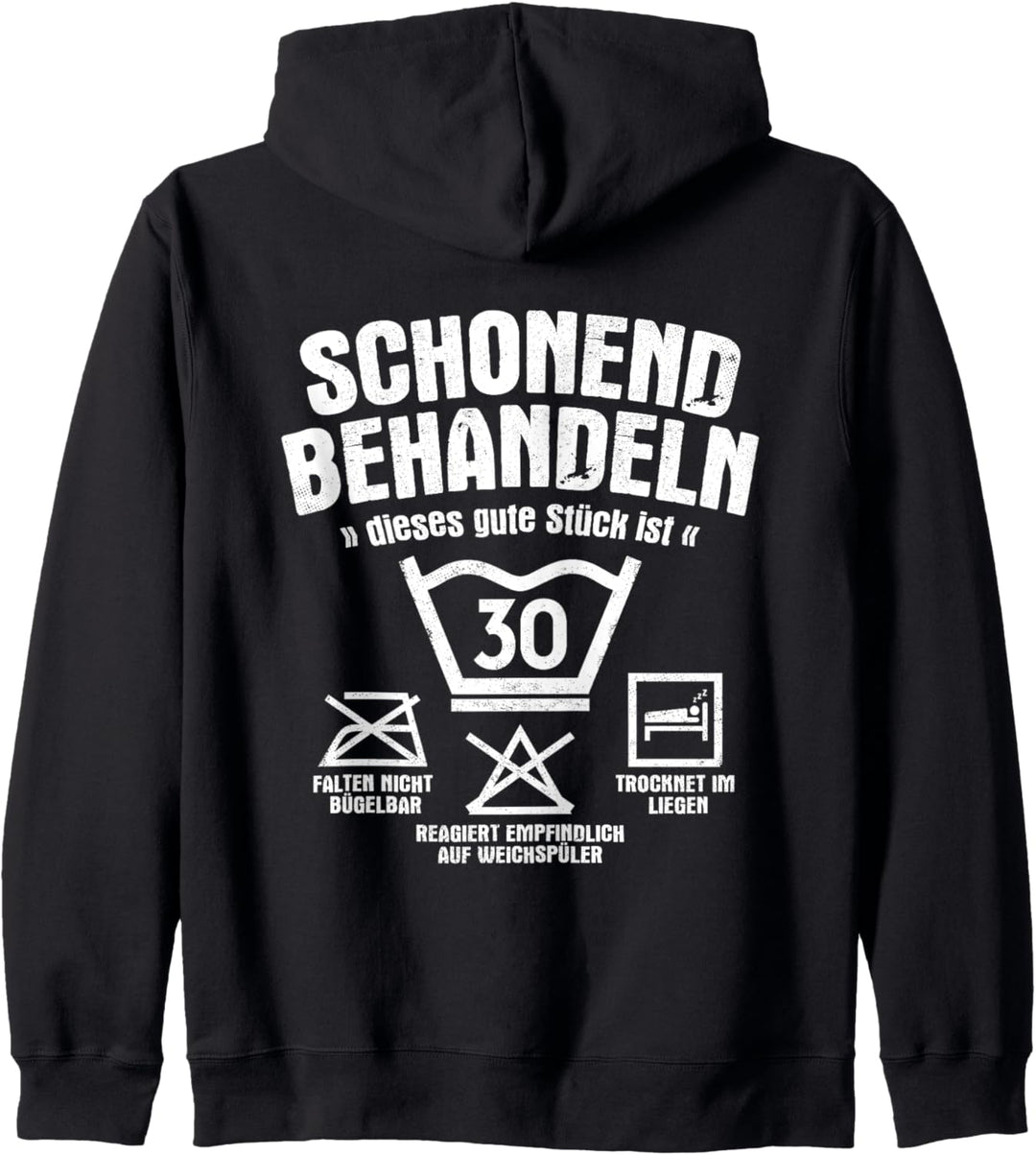 Dieses Gute Stück Ist 30 Schonend Behandeln 30. Geburtstag Kapuzenjacke