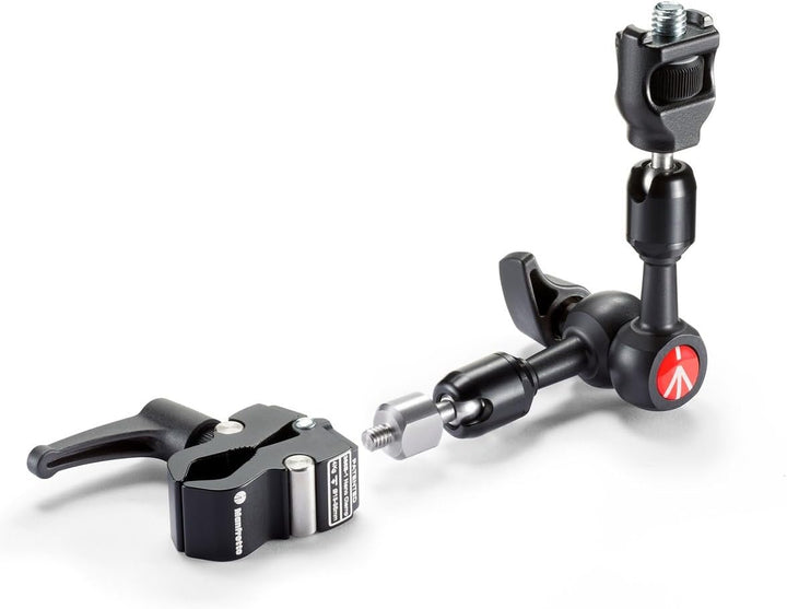 Manfrotto 244 Micro Friktionsarm Kit: & Verdrehschutz & Nano Clamp Inkl. Verdrehschutz & Nano Clamp