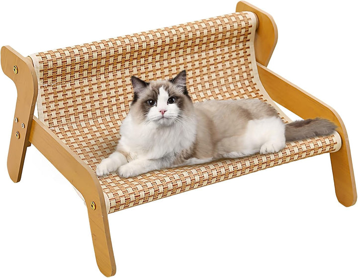 Sisal Kratzstuhl für Katzen – Outdoor & Indoor Katzen-Lounge-Stuhl, 2-in-1 & Bett | Stabiles, hausti